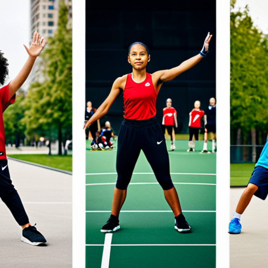 Cultural Branding - Nike Ad**
"A diverse group of athletes of various ages, ethnicities, and abilities, fully clothed in Nike athletic wear, participating in different sports and activities in an urban park setting, dynamic action shots, celebrating diversity and inclusivity, inspiring message about overcoming challenges, professional sports photography, natural lighting, perfect anatomy, correct proportions, well-formed hands, proper finger count, natural body proportions, safe for work, appropriate content, fully clothed, professional, family-friendly."
**