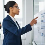 Home 15 문화적 차이와 갈등 - **Prompt:** A detailed scene depicting a diverse group of professionals in a modern, well-lit office...