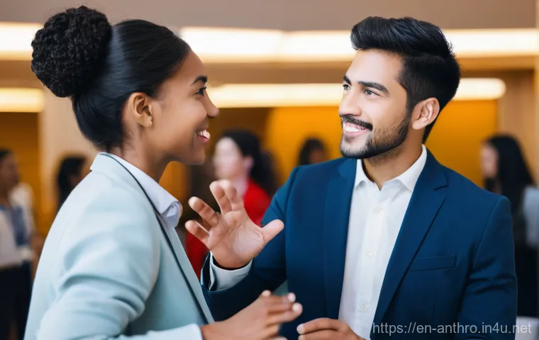 문화적 차이와 갈등 - **Prompt:** A detailed scene depicting a diverse group of professionals in a modern, well-lit office... 문화적 차이와 갈등 - **Prompt:** A detailed scene depicting a diverse group of professionals in a modern, well-lit office...